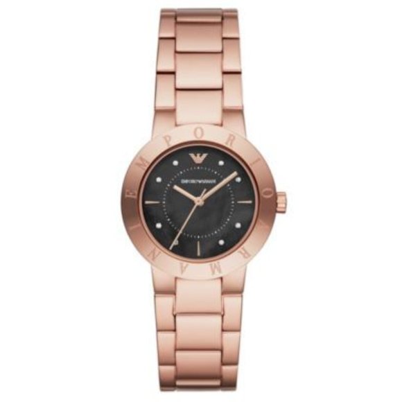 Emporio Armani Accessories - New Emporio Armani Women's Rose Gold-Tone